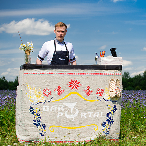 Барная стойка "WELCOME TO BELARUS "