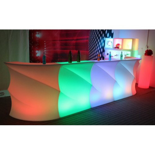 Барная стойка "LED" + 5 фуршетных столов "LED"