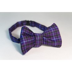 Галстук-бабочка "Purple cell"