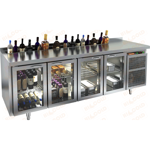 Барный холодильный стол Hicold GNG/SNG 1111 HT V