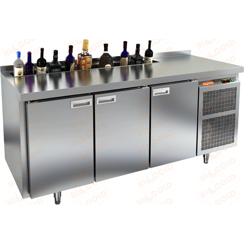 Барный холодильный стол Hicold GN/SN 111 HT V