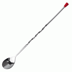 Барная ложка  с кнопкой 30 cm