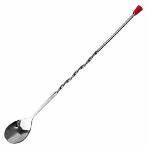 Барная ложка  с кнопкой 30 cm