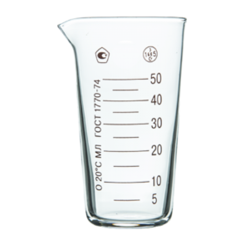 Мерный стакан "ГОСТ-1770-74, 50 ml."
