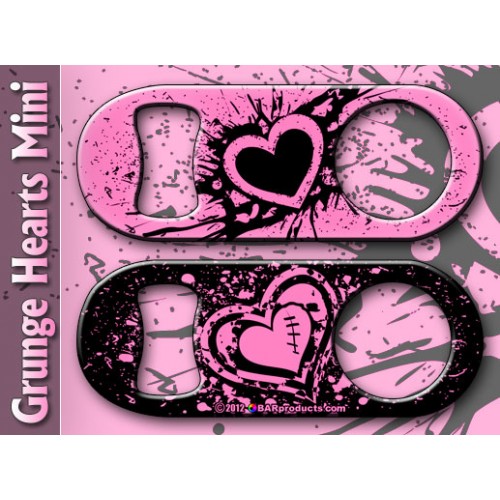 Открывалка "Grunge Hearts Mini Bottle Opener"