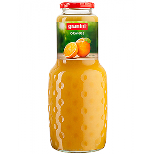 Сок Granini Апельсиновый, стекло, 1 л