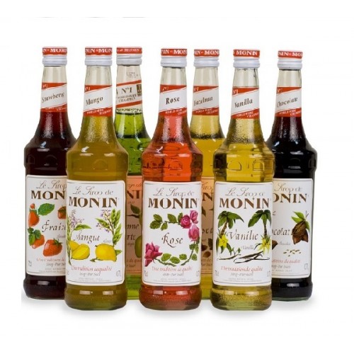 Все вкусы Monin 50ml, 10 бут